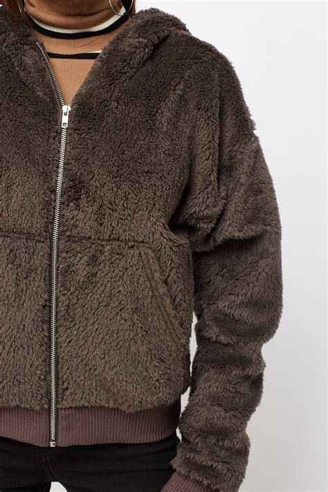 teddy bear hooded jacket