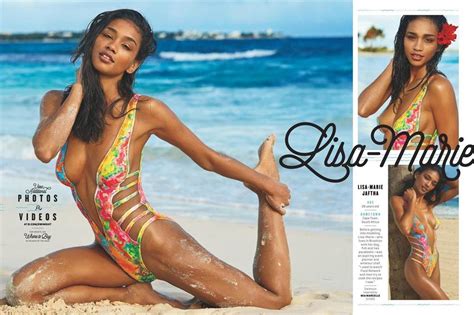 Lisa Marie Jaftha In Body Paint For Sports Illustrated
