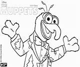 Muppets Gonzo Kerstmis Colorir Desenhos Elegancki Kleurplaten Kolorowanki Muppet Kleurplaat Uczczenia Marretas Kleurplaatkleurplaten sketch template