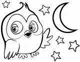 Coloring Easy Pages Kids Animal Printable Girls Owl Cute Print Color Animals Owls Painting Book Kentucky Derby Getcolorings Getdrawings Popular sketch template