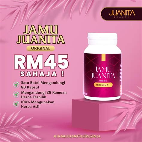Jamu Juanita Beauty Preorder Shopee Malaysia