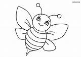 Biene Einfache Ausmalbilder Malvorlage Bee Bienen Ostern Waldtiere Colomio Weihnachtsbilder Weihnachten sketch template