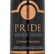 Image result for Pride Mountain Cabernet Sauvignon. Size: 188 x 185. Source: www.lukasliquorsuperstore.com
