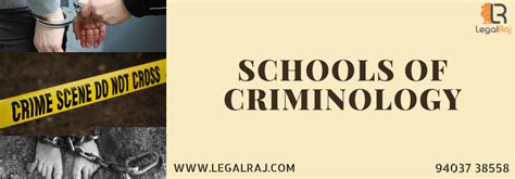 Schools Of Criminology