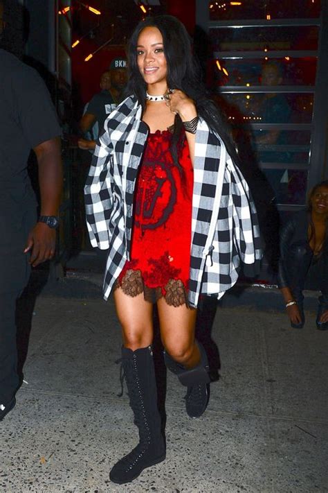 rihanna only wears nightgowns these days