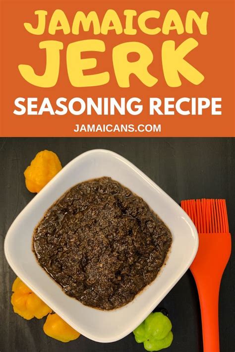 jamaican jerk seasoning marinade recipe