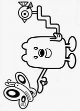 Wow Wubbzy Coloring Pages sketch template