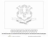Connecticut State Flag Choose Board Education sketch template