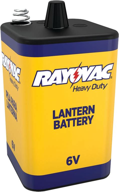 rayovacr  heavy duty  volt lantern battery  spring terminals amazonca sports