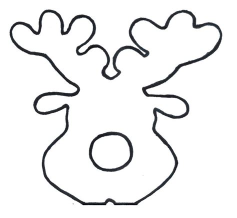 reindeer head ideas  pinterest deer head stencil