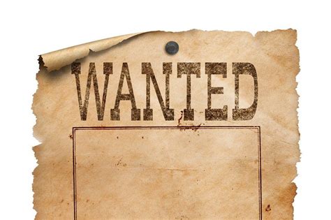 wanted poster  white background   poster  white background