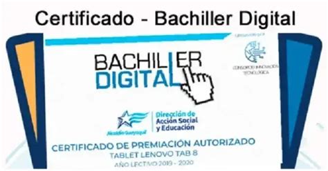 Bachiller Digital Certificado Municipalidad De Guayaquil 2024 Ecu11