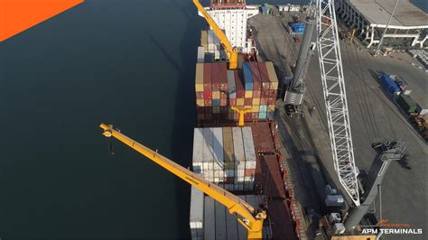 apm terminals poti releases information  cargo handling operations