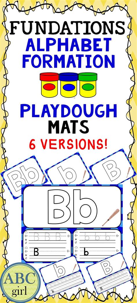 fun phonics letter formation  recognition playdough mats letter