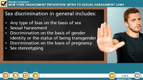 intro to sexual harassment laws for managers ny