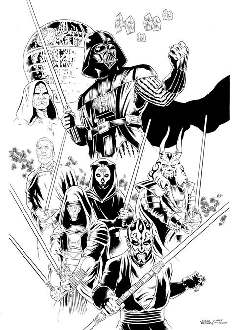 sith lord coloring pages  printable coloring pages
