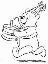 Winnie Pooh Geburtstag Malvorlagen Bestcoloringpagesforkids Zeichnen sketch template