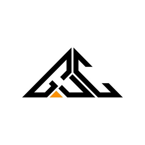 guc letter logo creative design  vector graphic guc simple  modern logo  triangle