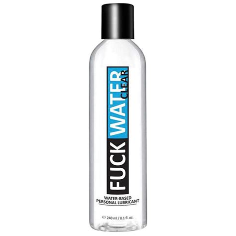 Fuck Water Clear H2o Lube 8oz Tattoo Media Ink Publishers Of The