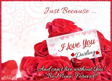 just because i love you free profess your love day ecards