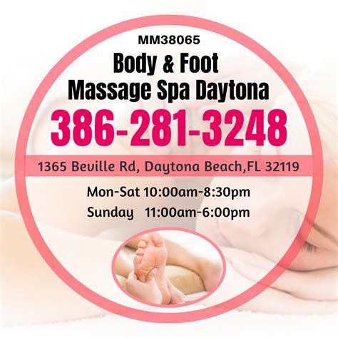 body foot massage spa daytona daytona beach fl