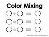 Mixing Color Worksheet Printable Colors Games Cube Ice Sheet Toddler Primary Mix Coloring Paint Toddlers Part Game Choose Questions Science sketch template