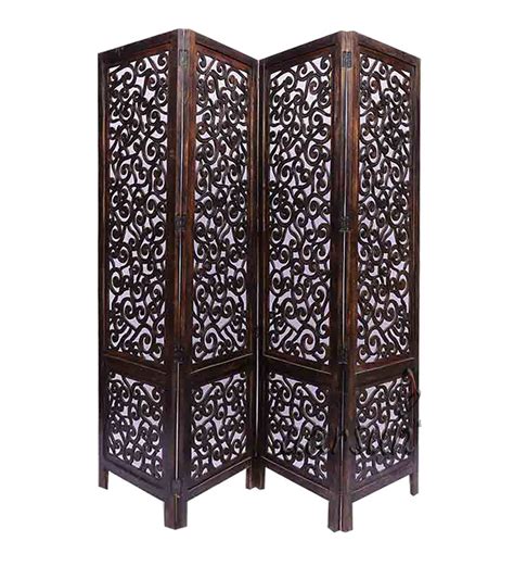 wooden folding partition screen