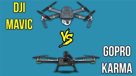 gopro joins  drones gopro karma  dji mavic news youtube