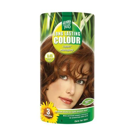 hennaplus haarkleuring long lasting colour  koper mahonie ml voordelig  kopen