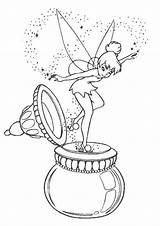 Coloring Pages Tinker Bell Disney Princess Print Aurora Pinkalicious sketch template