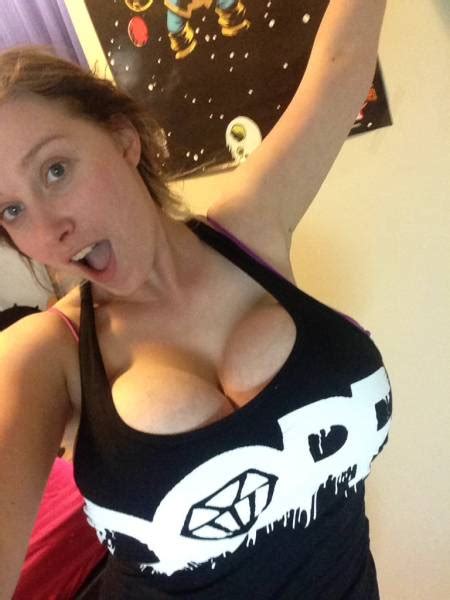Woman Just Can T Get Enough Of Her Own Bust 29 Pics