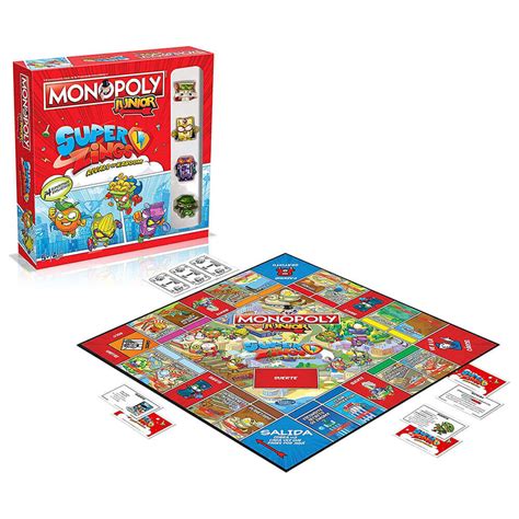 monopoly junior superzings edicion en espanol   games