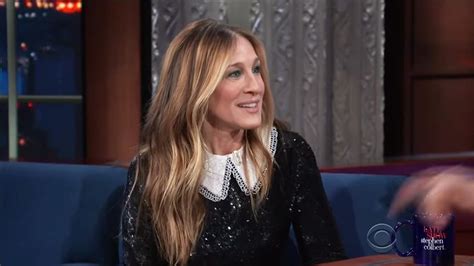 sarah jessica parker jokes stephen colbert could play samantha in ‘sex and the city 3