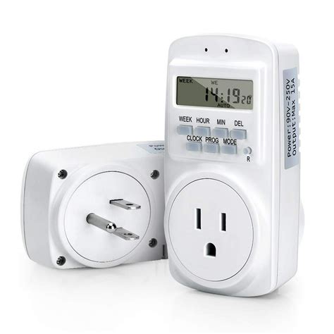 otviap outlet timer outlet timer switch indoor electric programmable plug   prong  day