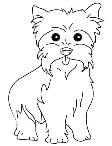 coloring pages  yorkie puppies high quality coloring pages