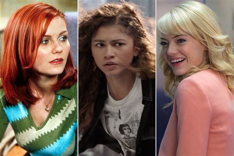 spider man movie love interests and the actresses who have played them