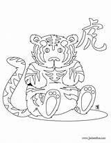 Zodiac Tigre Chinois Zum Sternzeichen Ausmalen Zodiaque Coloriages Colorear Tigers Hellokids Horoscopo Chino Nouvel Fichas Signo Ausmalbild Laminas Getcolorings Chinesische sketch template