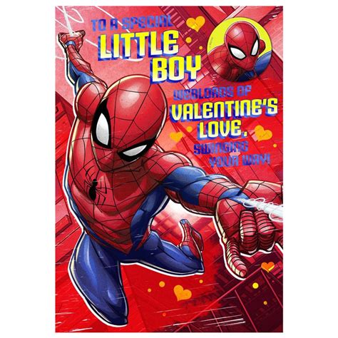 spiderman valentines cards  amazing spiderman  childrens