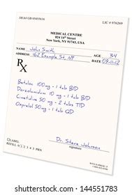 prescription handwriting images stock  vectors shutterstock