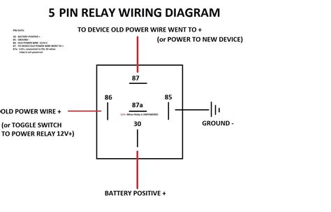 power window relay diagram