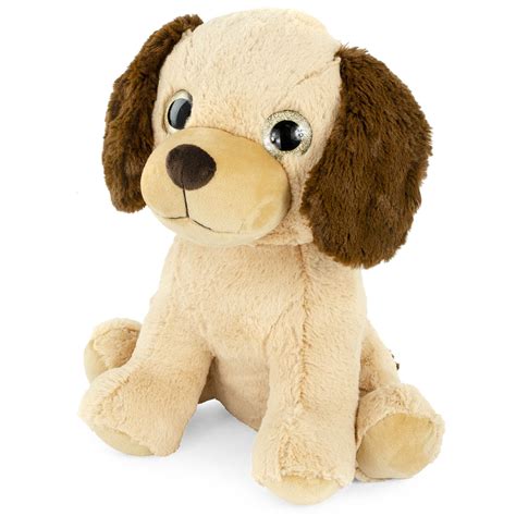 super soft plush corduroy cuddle farm sitting dog stuffed animal toy   adorable farm