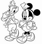 Minnie Coloring Pages Daisy 80s Cartoon Clipartmag Getcolorings Getdrawings Color sketch template