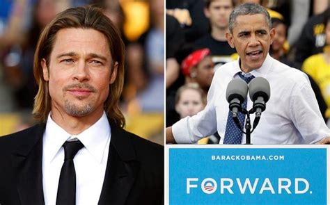 Brad Pitt Why My Mother Is Wrong About Barack Obama And