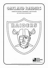 Coloring Nfl Pages Football Logos Raiders Teams Cool Logo Oakland Sports American Printable Kids Baseball Team Print Color Player Getcolorings sketch template