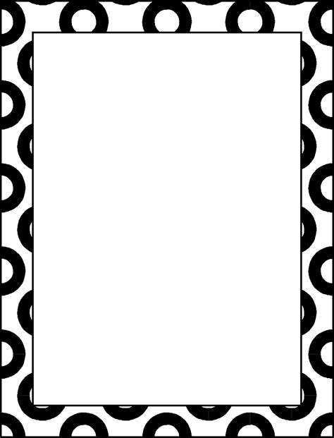 formal page borders clipart
