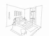 Coloring Bedroom Room Pages Architecture Buildings Designlooter Printable Drawing Kb Interior 46kb 1280 sketch template