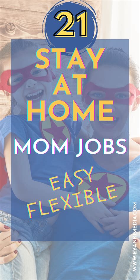 21 Best Stay At Home Mom Jobs For Sahm Flexible And Legit In 2023 Mom