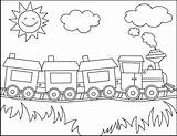 Train Clipart Coloring Pages Drawing Simple Polar Express Kids Choo Subway Draw Easy Getdrawings Color Bullet Pencil Worksheets Drawings Print sketch template