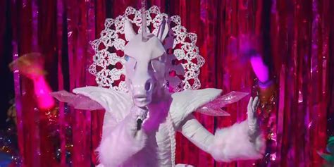 masked singers unicorn explains   stint   show