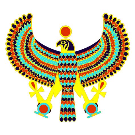 Egyptian Symbol Of Falcon Stock Vector Image 49270497